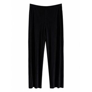 Travelers by Chico's Pull-On Pants Size 2 (US Large 12/14) Black Travel Knit